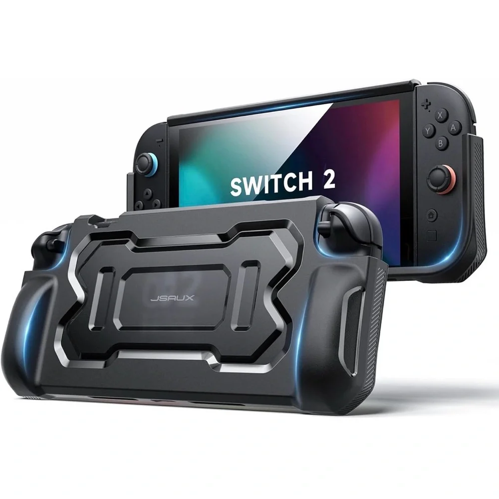 JSAUX Protective Case for Nintendo Switch 2 2025, TPU Grip Portable‎ Cover